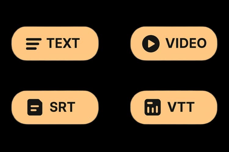 Export to Transcript